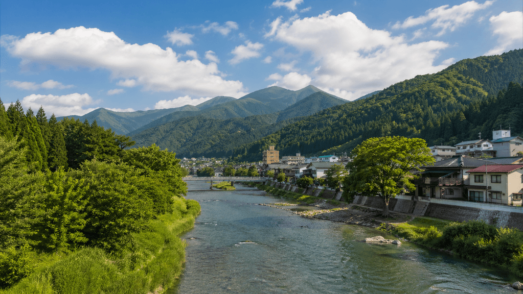 山形のエリアマップと風景