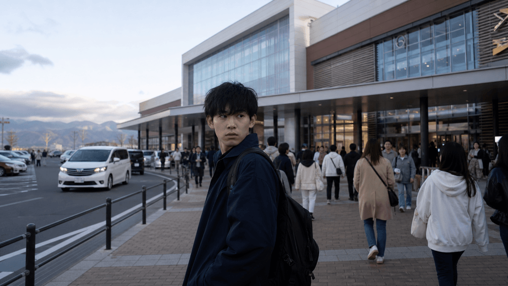 イオンモール松本周辺での身バレリスク
