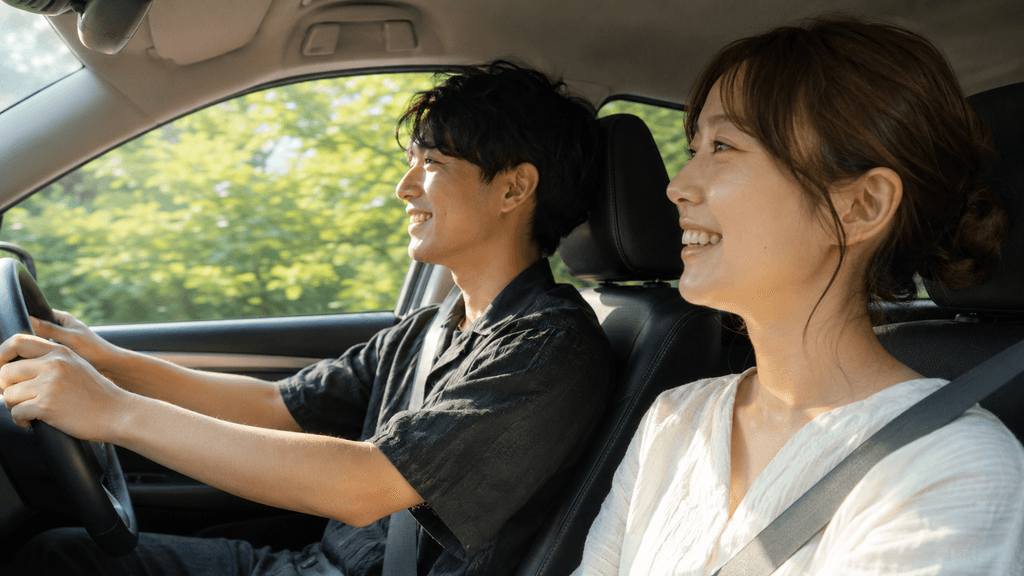 ドライブデート中の車内での自然な会話