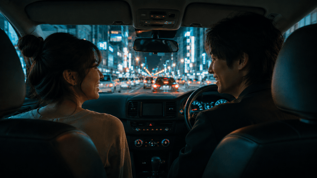 会話が弾む夜のドライブデート