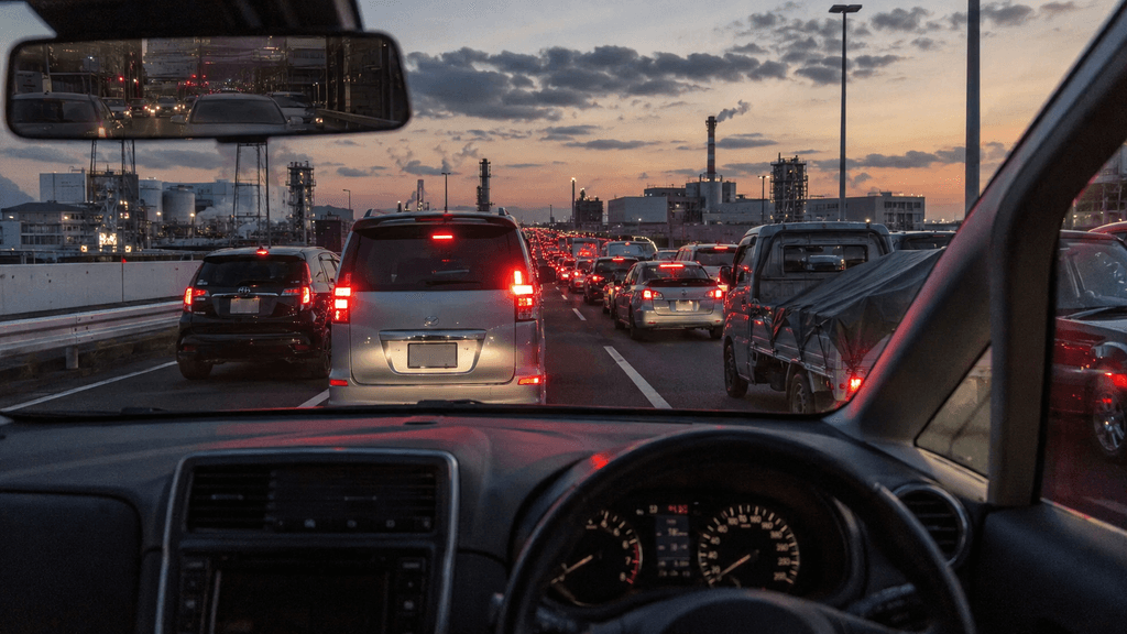 北九州エリア特有のバイパス渋滞