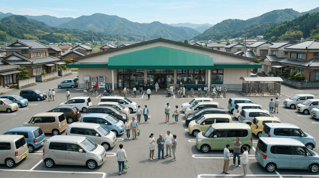 大型スーパーでの身バレ監視網