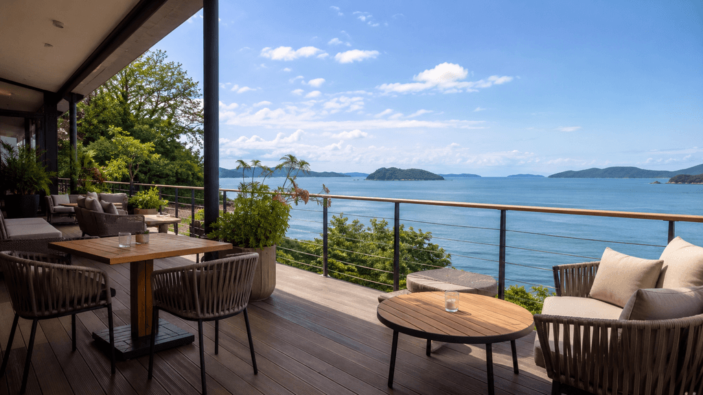 上天草の海沿いリゾート風カフェデート