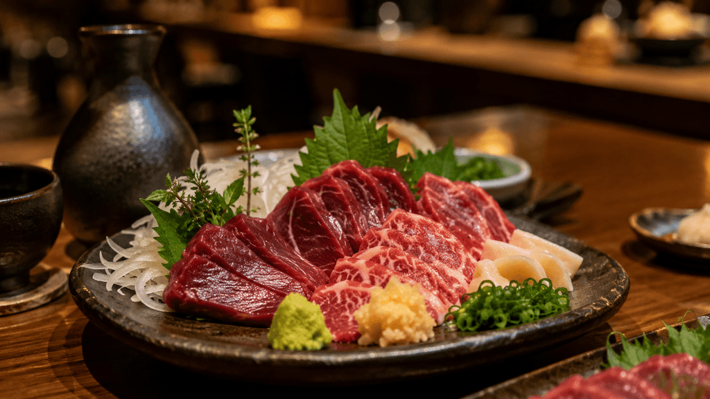 馬刺しを口実にしたデートの誘い