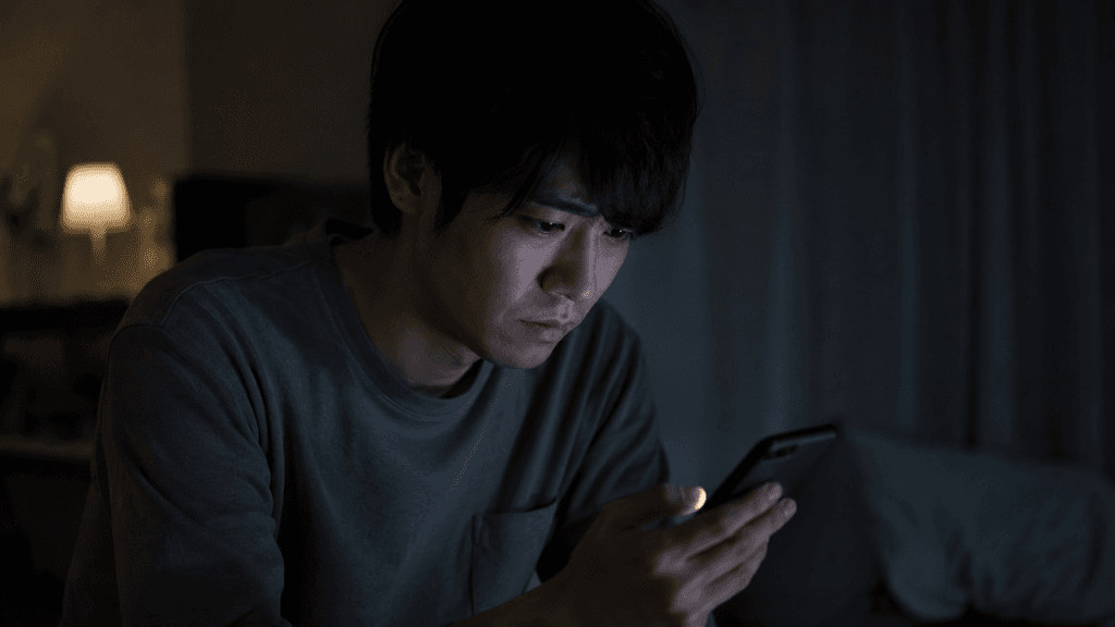 暗くて自信のないネガティブな雰囲気