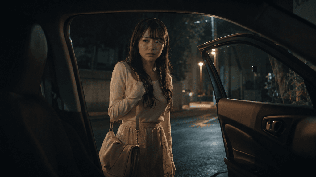 知らない男性の車に乗る恐怖