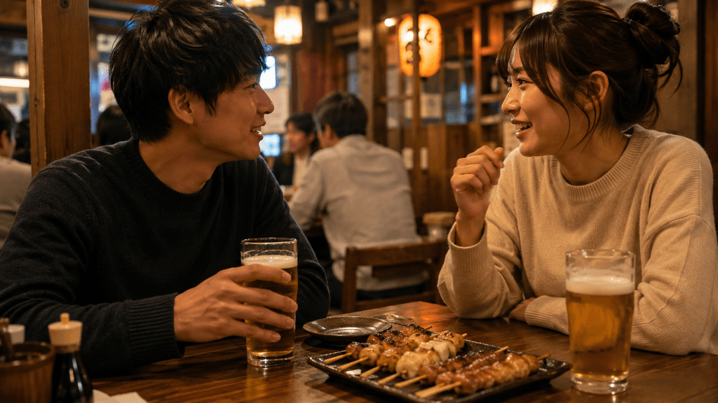 下通などでのサク飲みデート
