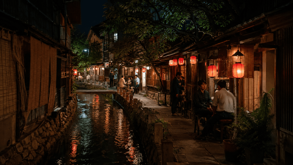 京都の木屋町や先斗町での出会い