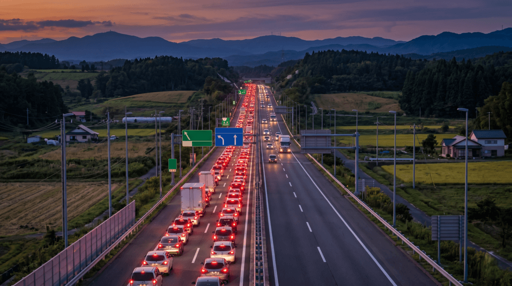 23号線の渋滞