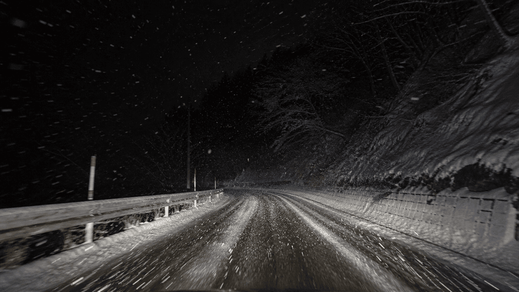 長野県の冬の雪道・凍結ドライブの恐怖
