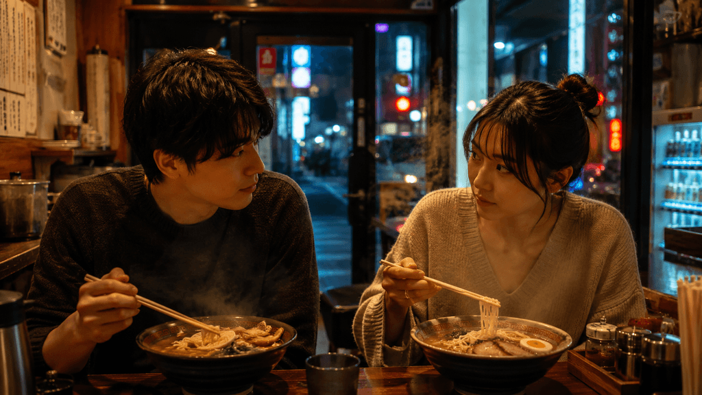 初デートで深夜のラーメン屋に行く気まずさ