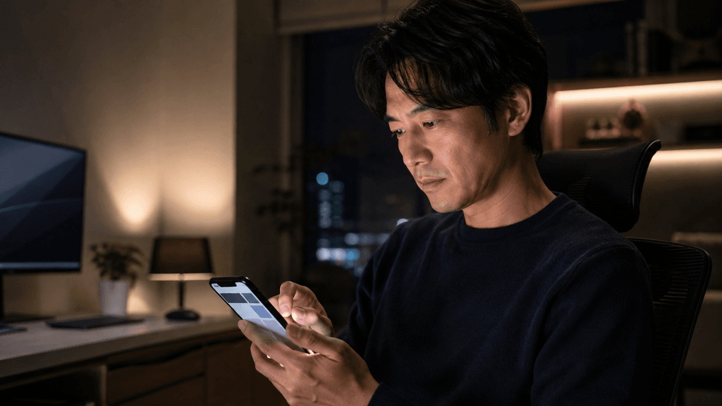 誰にも知られずにスマートフォンブラウザのWEB版でスマートに出会いを探す大人