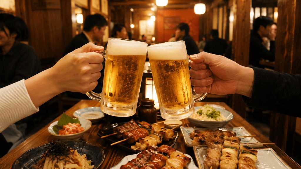 安全な大衆居酒屋でのサク飲み