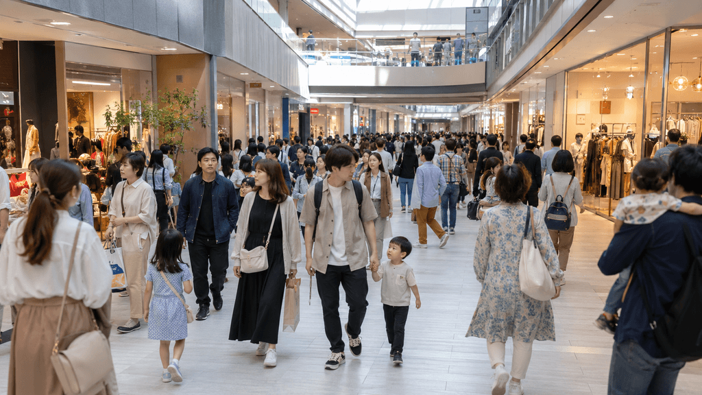 知り合いに遭遇しやすい地元の大型モール