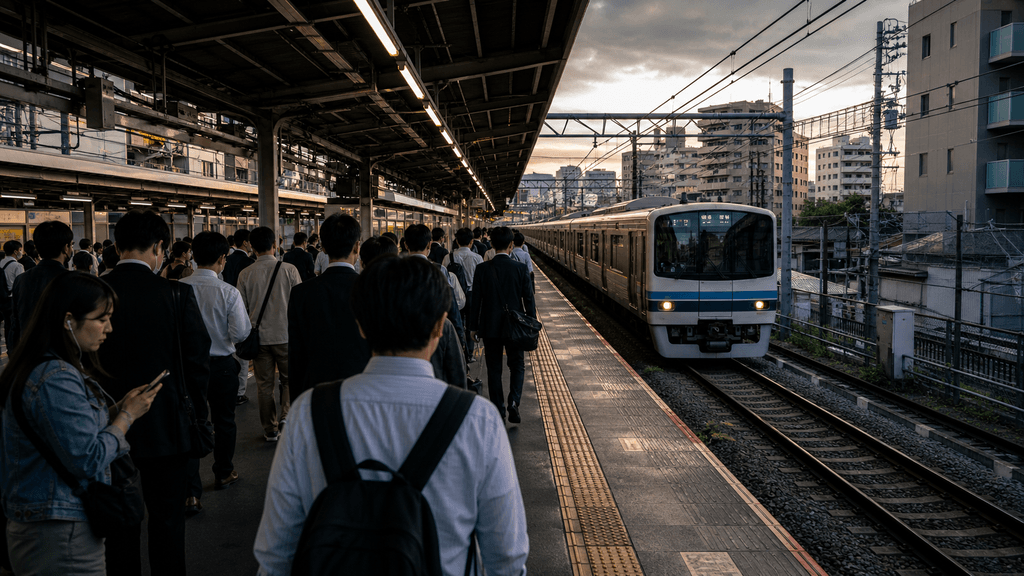東京へ向かう埼玉県民の移動網