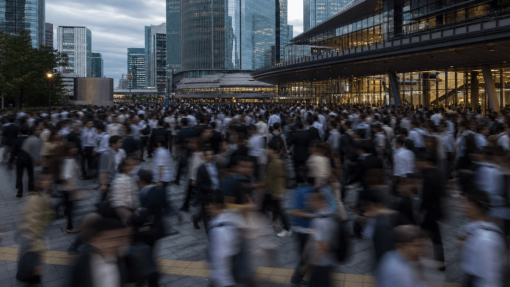 新宿・渋谷の待ち合わせの混雑