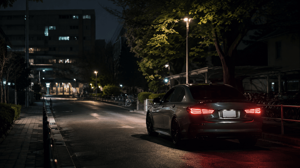 大学周辺での車ピックアップ
