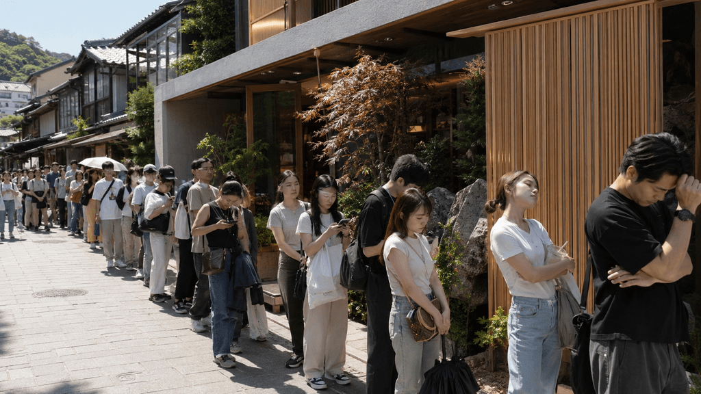 カフェ難民になる京都の観光地
