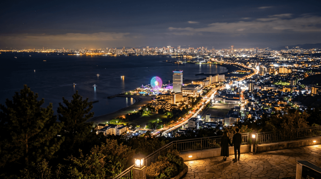大阪方面・泉南の夜景