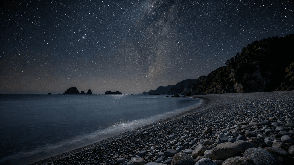 南紀の星空の下での秘密の逢瀬