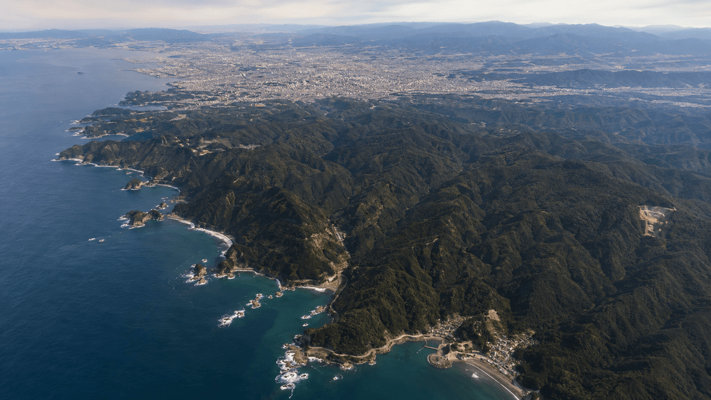 和歌山県の広大な土地と南北格差