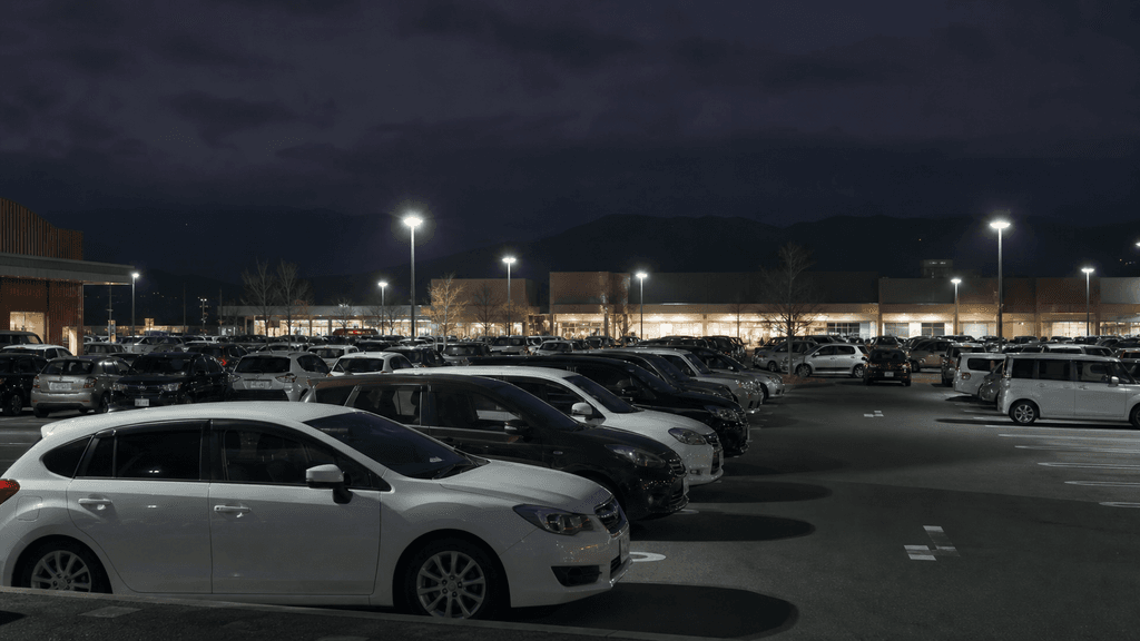 山梨の車社会とモールの夜景